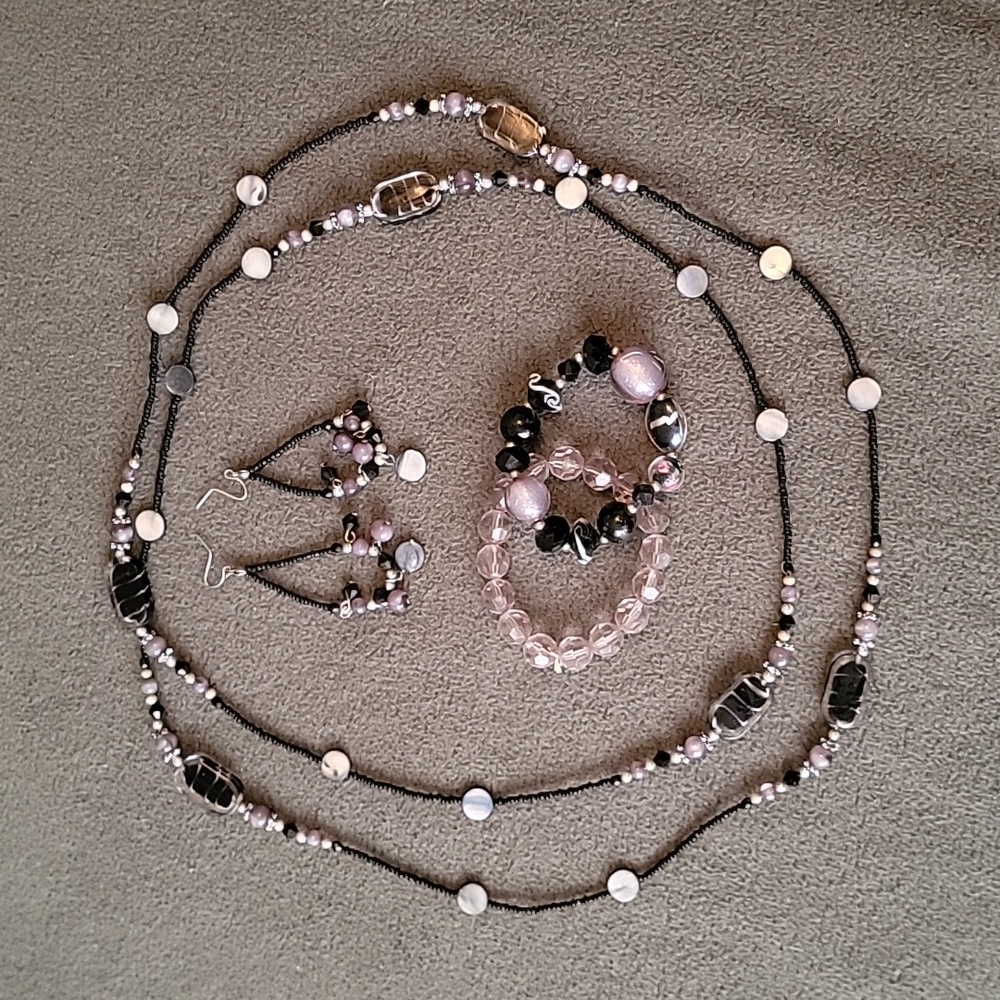 Beaded Jewelery Set